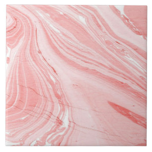 Azulejo Tile De Cerámica De Mármol Rosa