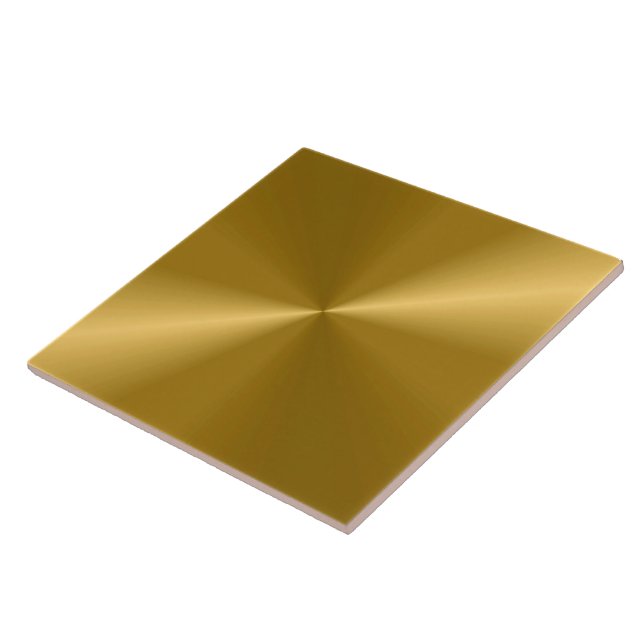 Azulejo Tile de cerámica Gold Look (Lado)