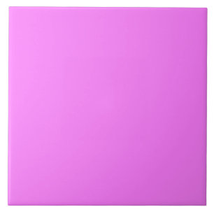 Azulejo Tile de cerámica magenta rosa de luz sólida modern