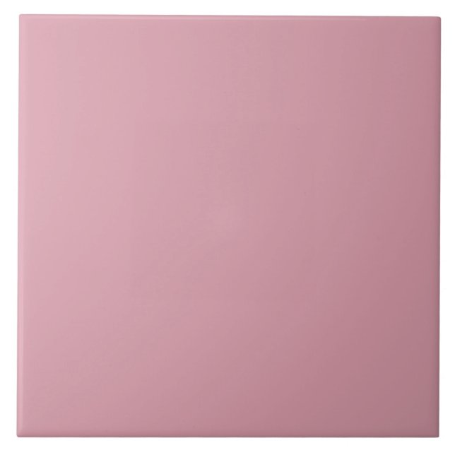 Azulejo Tile De Cerámica Rosa Teresa. (Frente)