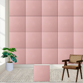 Azulejo Tile de cerámica suave y suave de color rosa textu