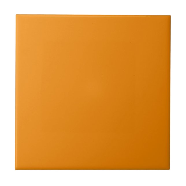 Azulejo Tile de color Tangerine Naranja (Frente)
