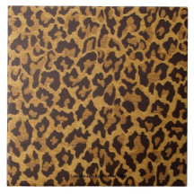 Tile de impresión de leopardo clásico de Rockabill