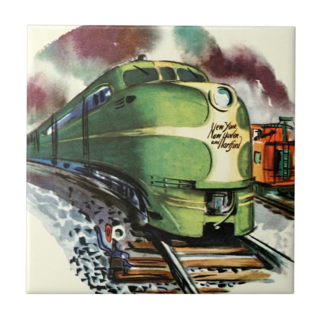 Azulejo Tile De Tren Vintage (Frente)