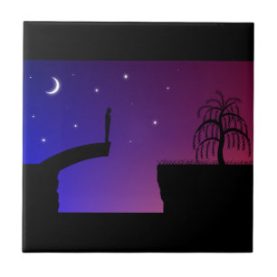 Azulejo Tile decorativo del puente roto