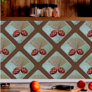 Azulejo Tile decorativo Ponderosa Pinecone