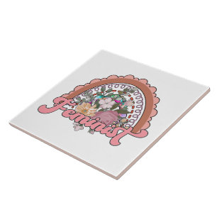 Azulejo Tile Feminista