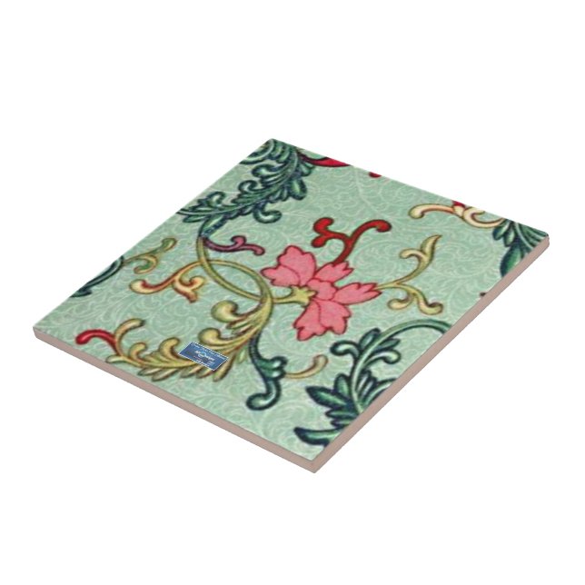 Azulejo Tile (Flor Celta) RFPMDesigns ©️ 2024 (Lado)