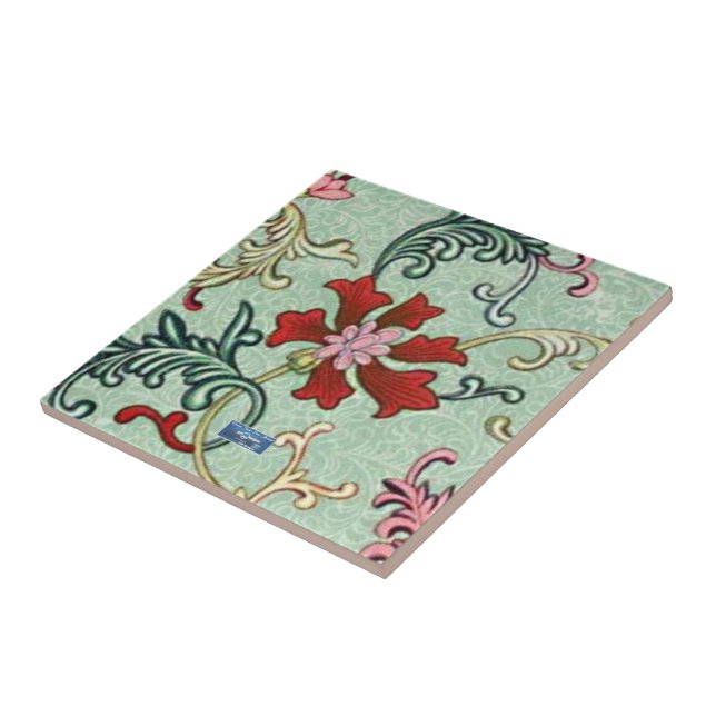 Azulejo Tile (Flor inglesa) RFPMDesigns ©️ 2024 (Lado)