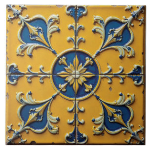 Azulejo Tile folk sueco
