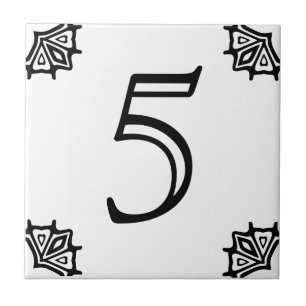 Azulejo Tile Número de Casa Española