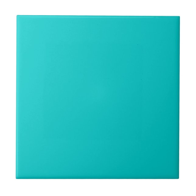 Azulejo Tile Robin Egg Blue Solid Color (Frente)