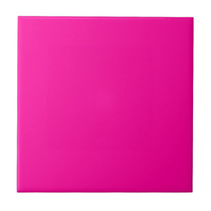 Azulejo Tile rosa fuerte y caliente