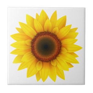 Azulejo Tile Trivet-Sunflower
