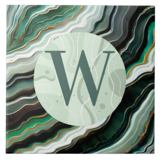 Azulejo Tile verde claro de mármol