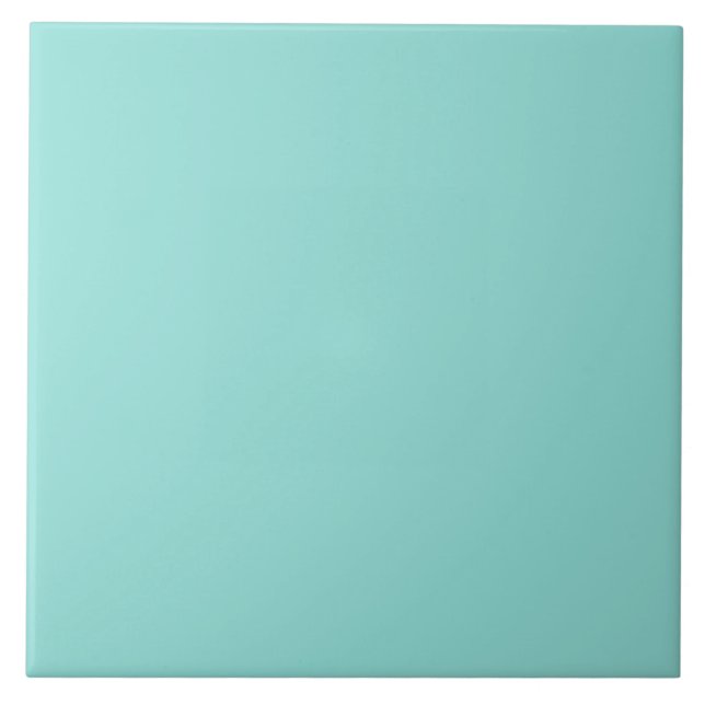 Azulejo Tile Verde Pastel Aqua. (Frente)