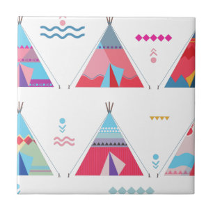 Azulejo tipi rosa