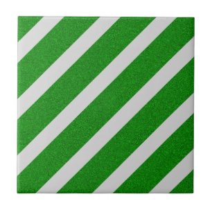 Azulejo Tira Verde Brillante