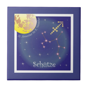 Azulejo Tirador el 23. noviembre hasta el 21. diciembre