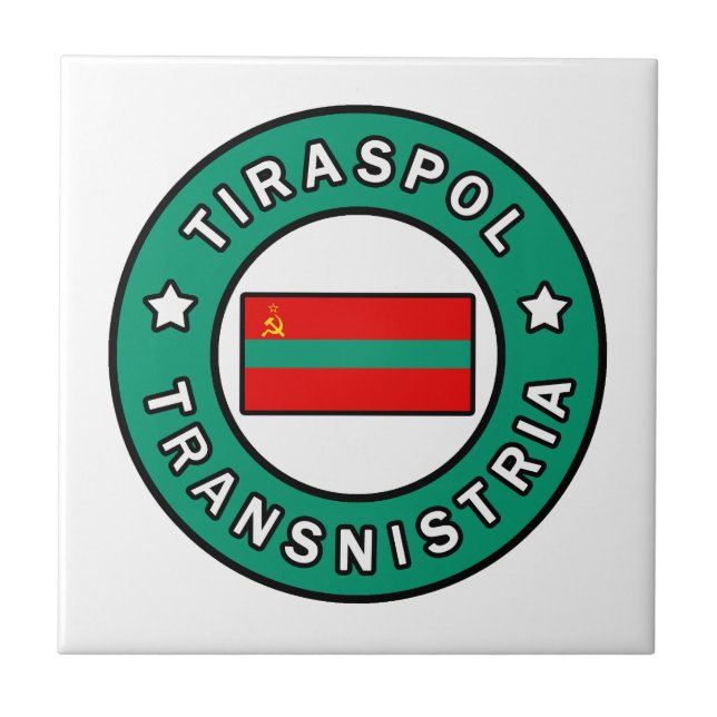 Azulejo Tiraspol Transnistria (Frente)