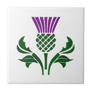 Azulejo Tístol de emblema escocés