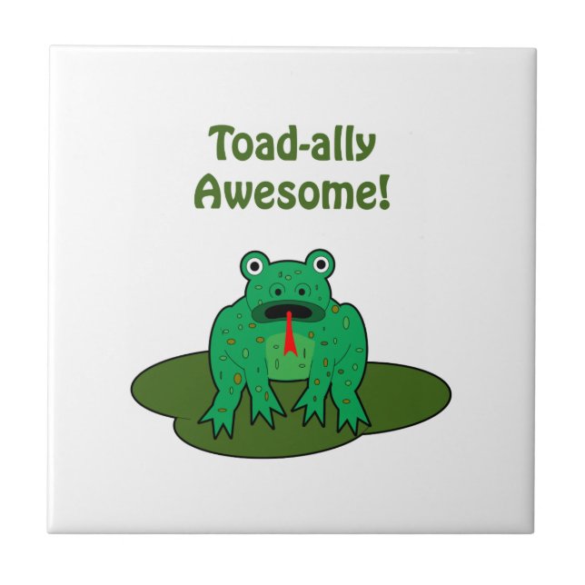 Azulejo Toad-ally Awesome (Frente)