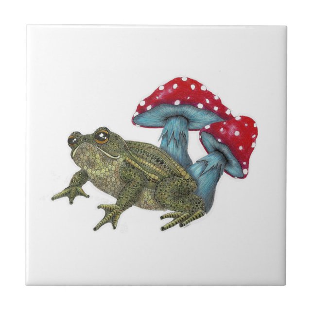 Azulejo Toad and Toadstool (Frente)