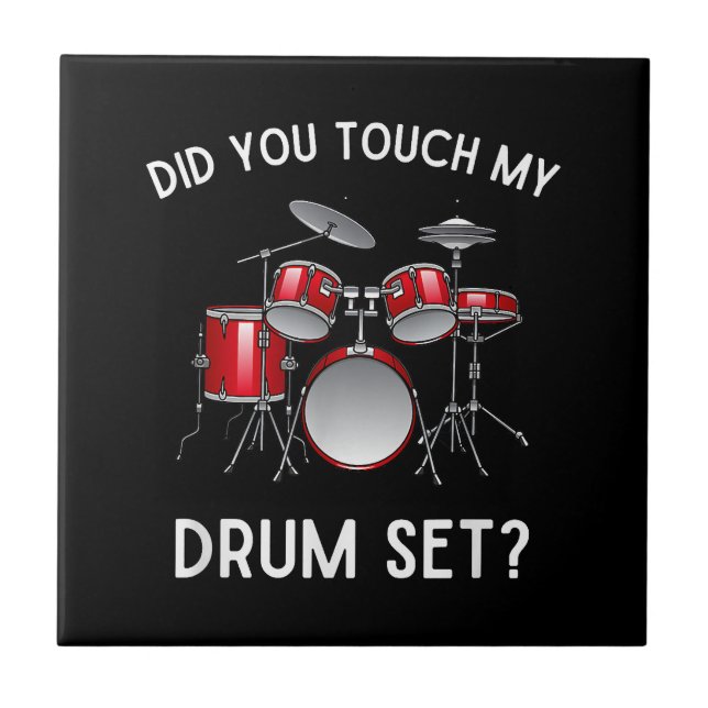 Azulejo ¿Tocaste Graciosamente Mi Camisa De Tambor? (Frente)