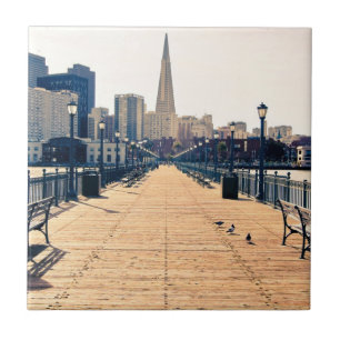 Azulejo Todos los caminos llevan a la pirámide