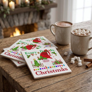 Azulejo Todos los Días Es Navidad