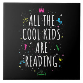 Azulejo Todos los niños de Guay están leyendo