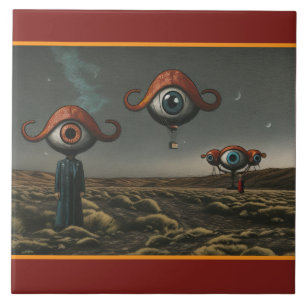 Azulejo Todos los ojos en ti