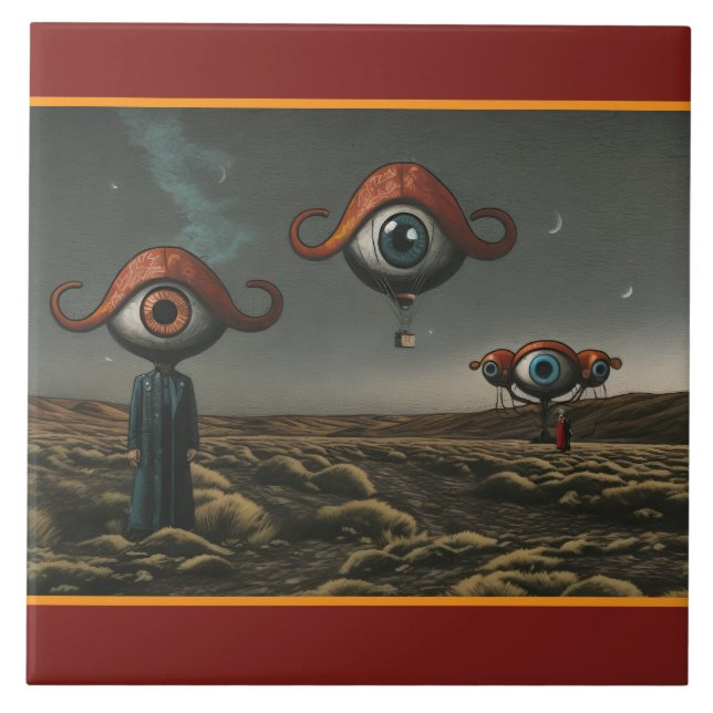 Azulejo Todos los ojos en ti (Frente)