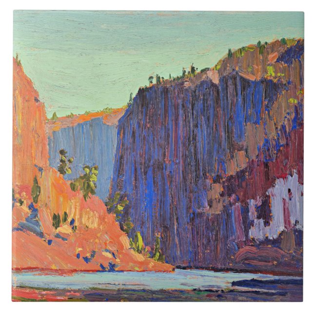 Azulejo Tom Thomson — Gorges Petawawa (Frente)