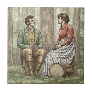 Azulejo Tom y Mary de "La otra hermana Bennet"