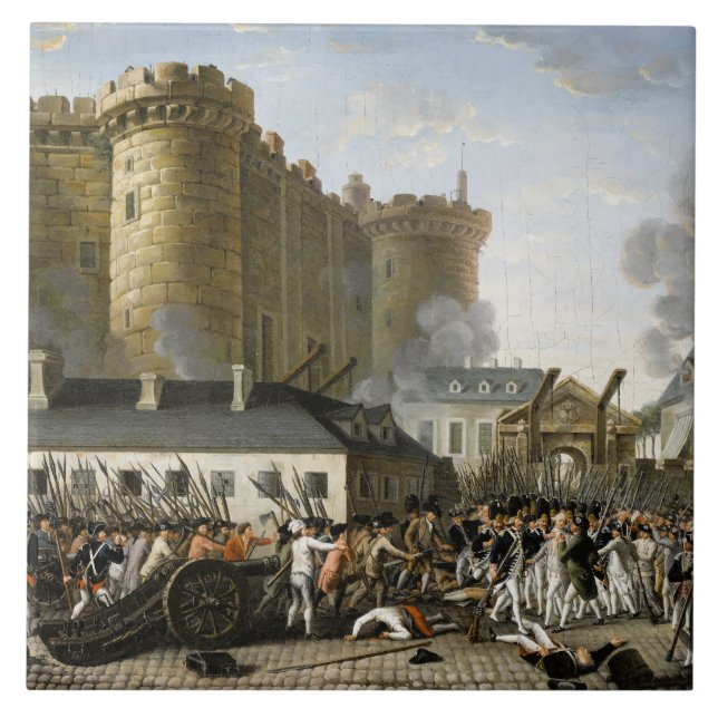Azulejo Toma de la Bastilla (Frente)