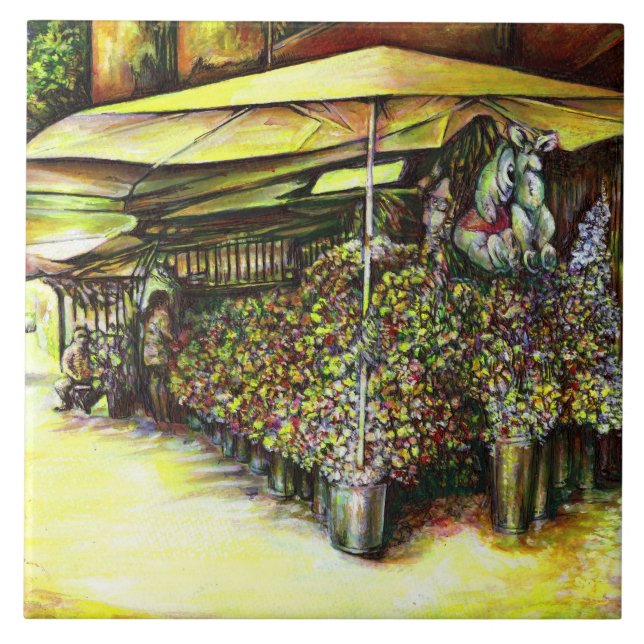 Azulejo Tomada de la posesión de los poderes (Frente)