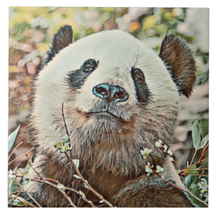 Azulejo toony panda