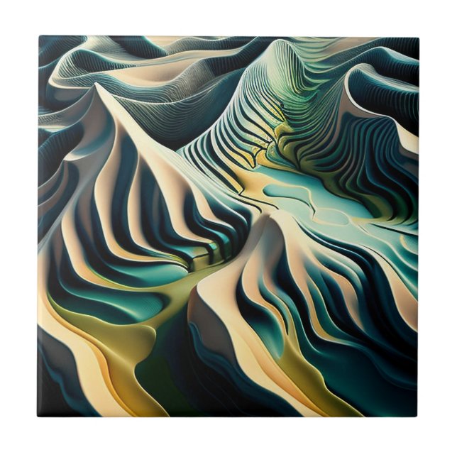 Azulejo Topographic Currents (Frente)