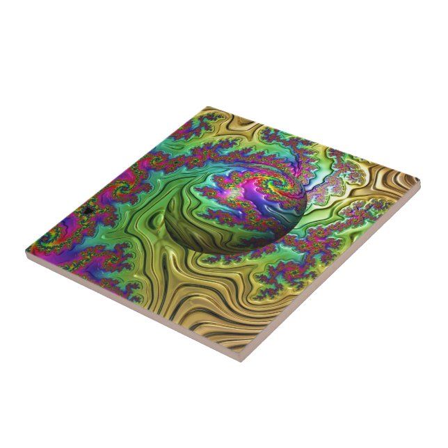 Azulejo Tormenta de nubes cósmica (Lado)