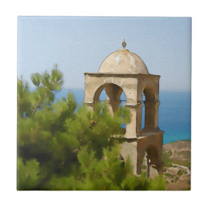 Azulejo Torre de campana acuática