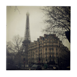 Azulejo Torre Eiffel París Ciudad Edificio Arquitectura