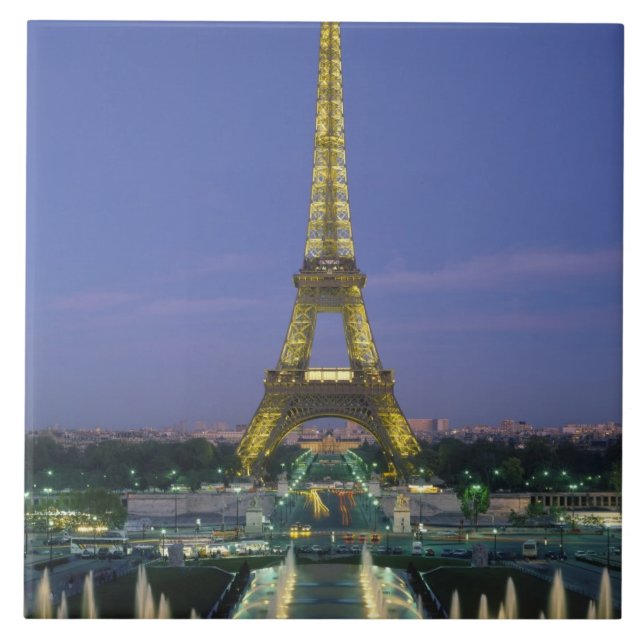 Azulejo Torre Eiffel, París, Francia 2 (Frente)