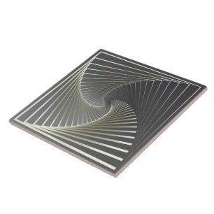 Azulejo torrente amarillo gris