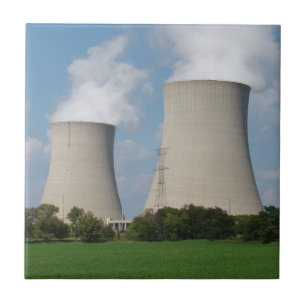 Azulejo Torres de refrigeración de centrales nucleares