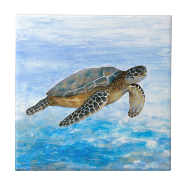 Azulejo Tortuga 1 (Frente)