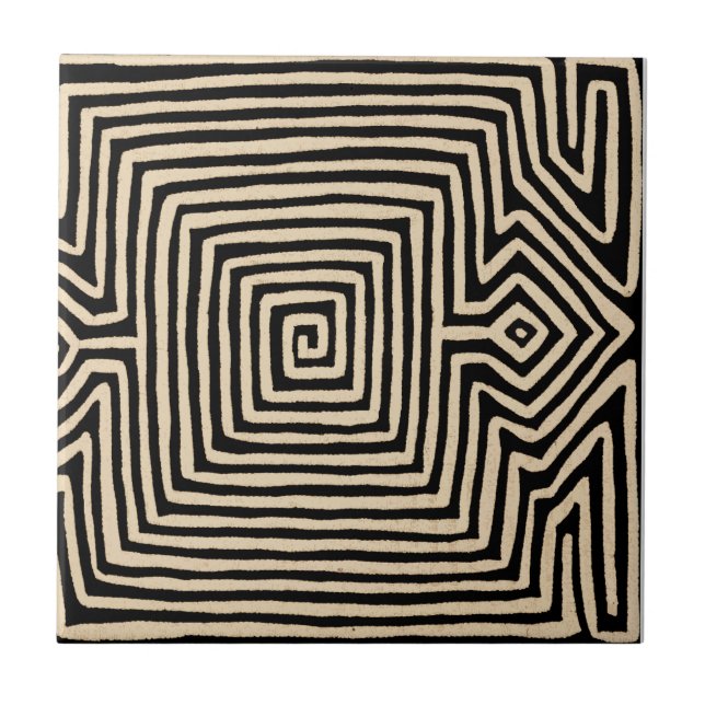 Azulejo Tortuga india Kuna (Frente)