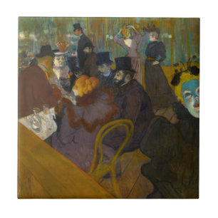 Azulejo Toulouse-Lautrec - En el Rouge