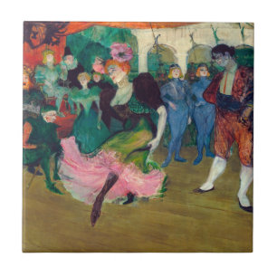 Azulejo Toulouse-Lautrec - Marcelle Lender, bailando Boler