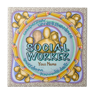 Azulejo Trabajador social